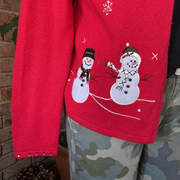 Snowman Holiday Sweater - Picture 2 of 6